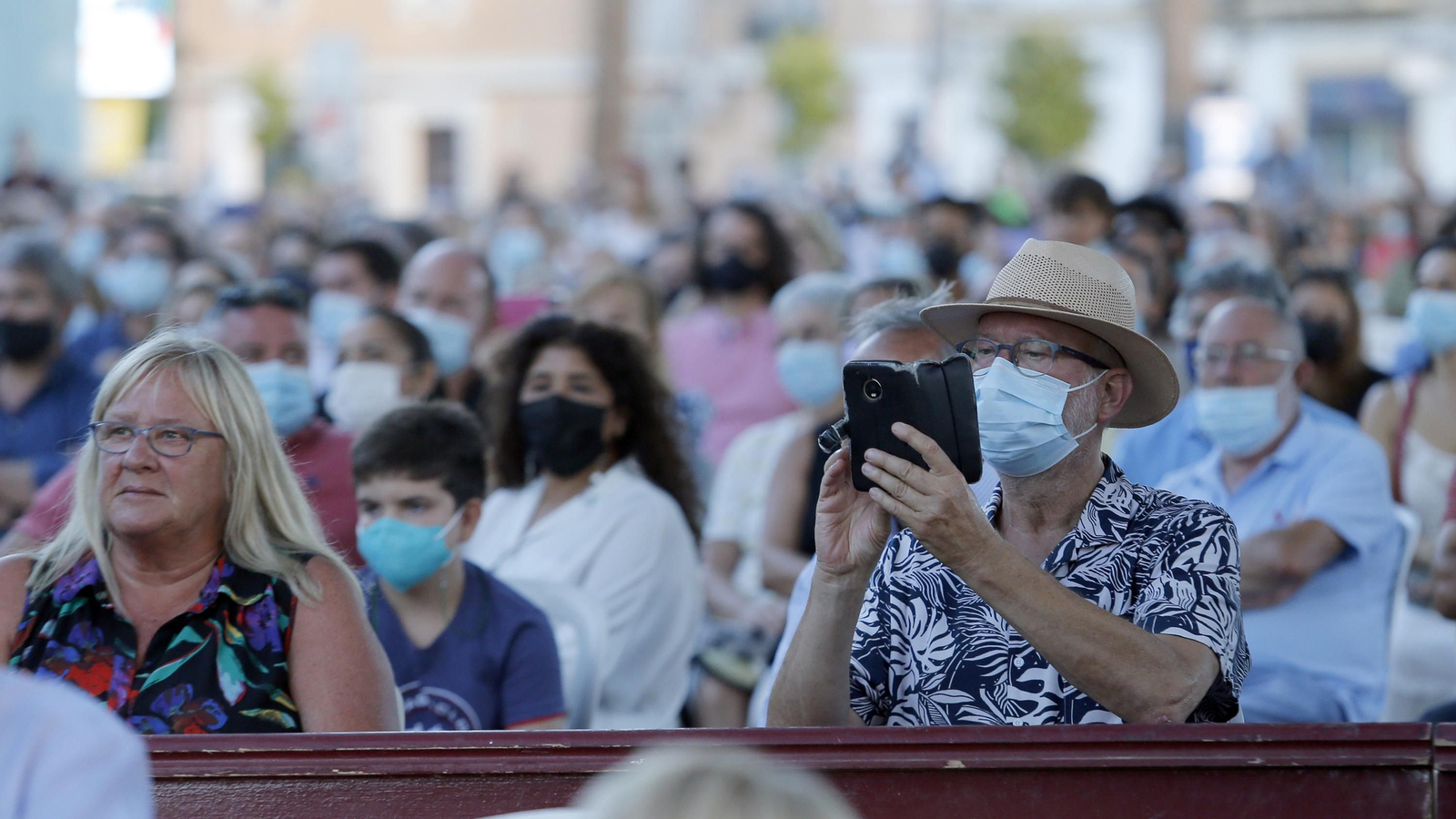 Imágenes de la Pisa de la Uva en la Alameda Vieja