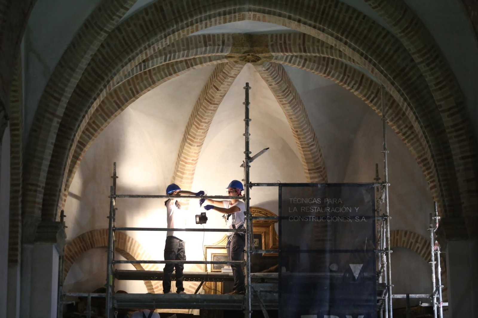 Visita guiada a las obras de la Iglesia de Santa Catalina