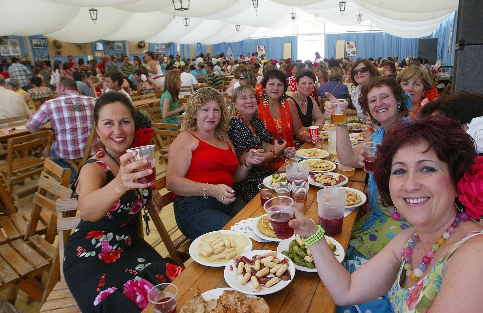 Así ha cambiado la Feria de Puerto Real en los últimos 30 años