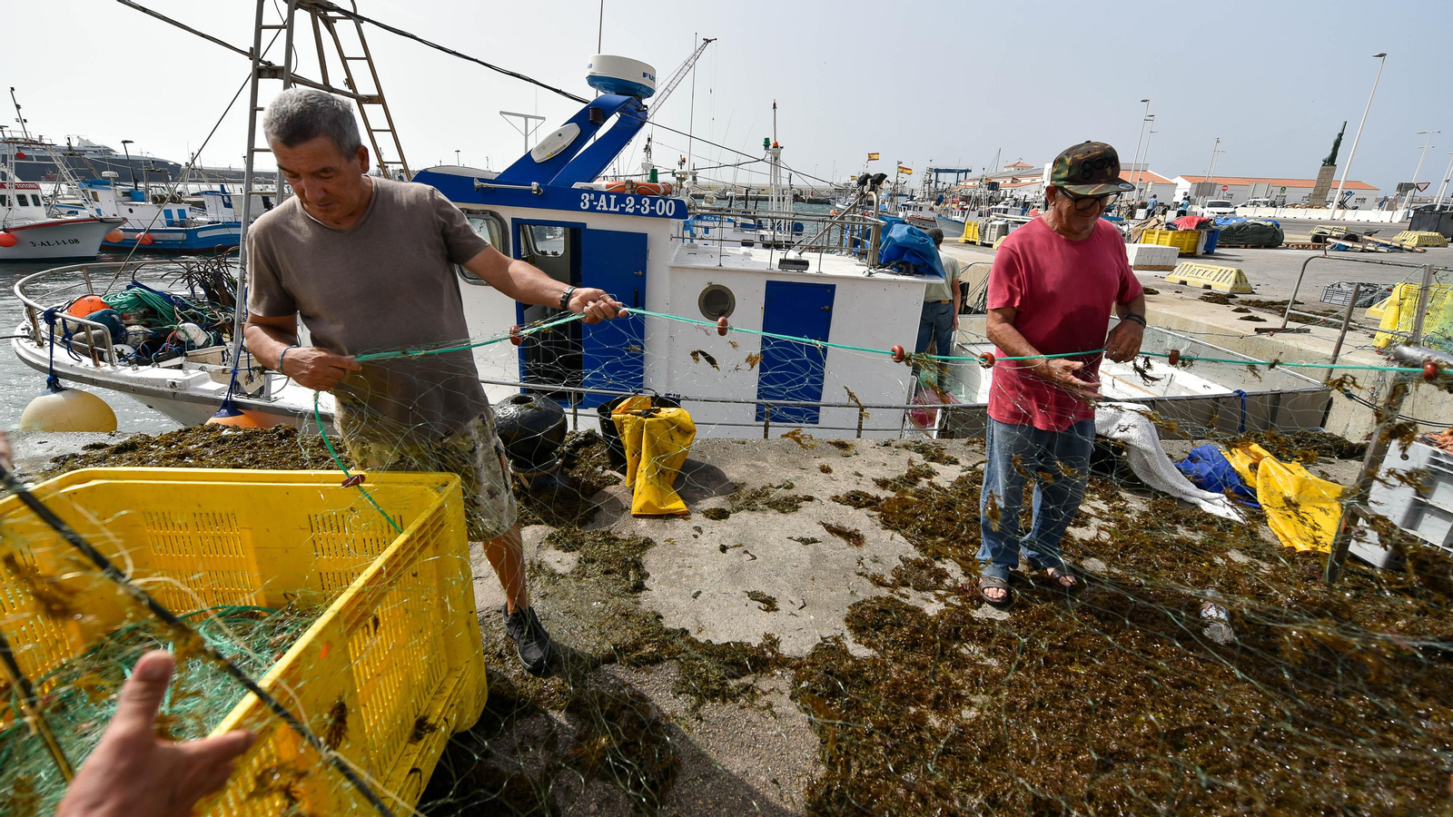 Las fotos del puerto pesquero de Tarifa
