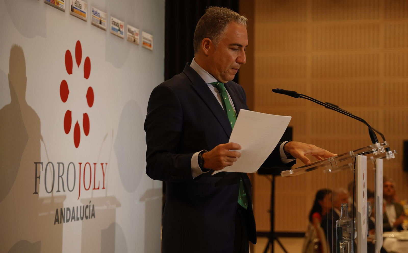 Elías Bendodo en el Foro Joly, todas las imágenes