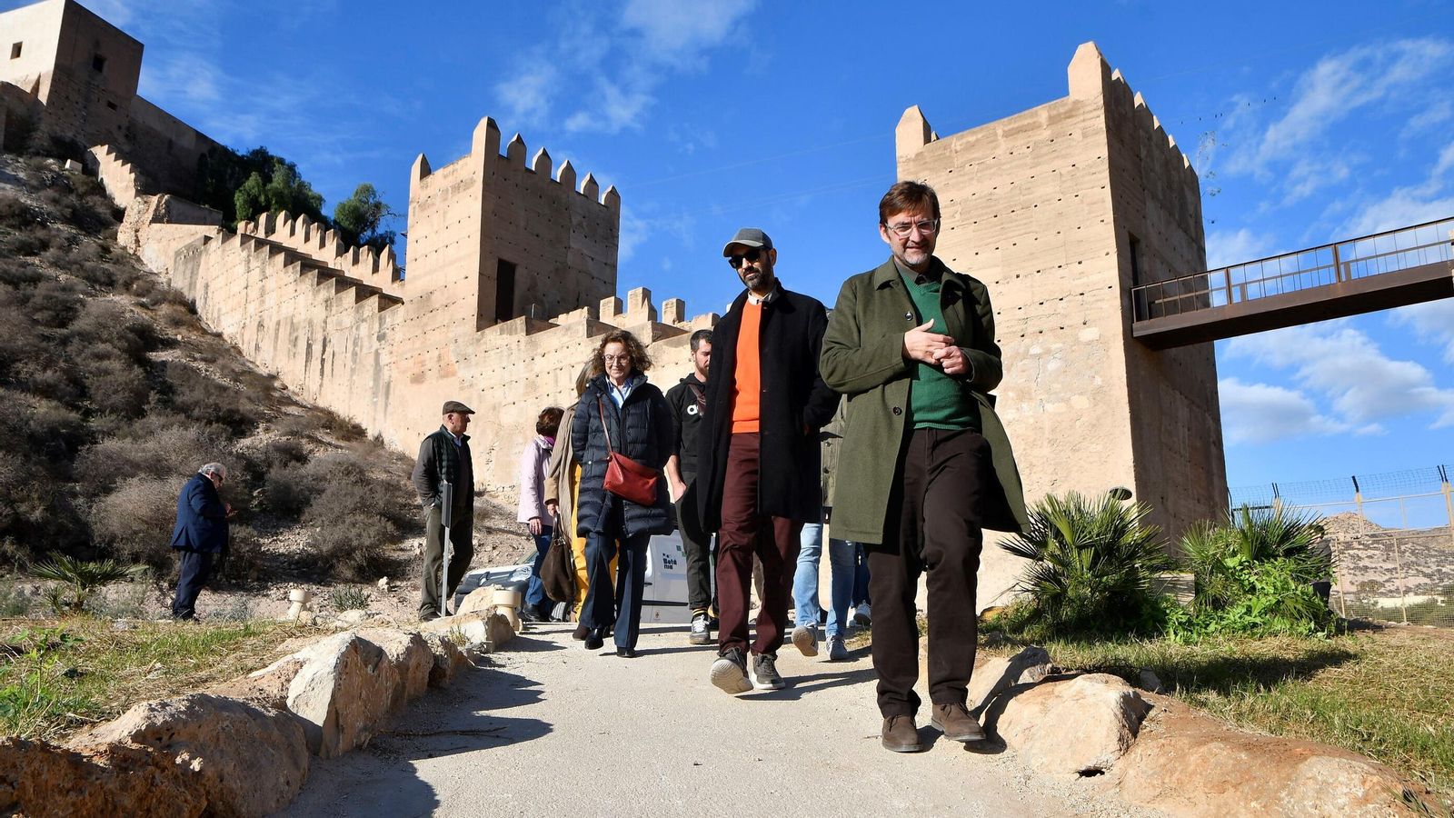 Visita con los creadores del espacio organizada por el Colegio de Arquitectos en diciembre