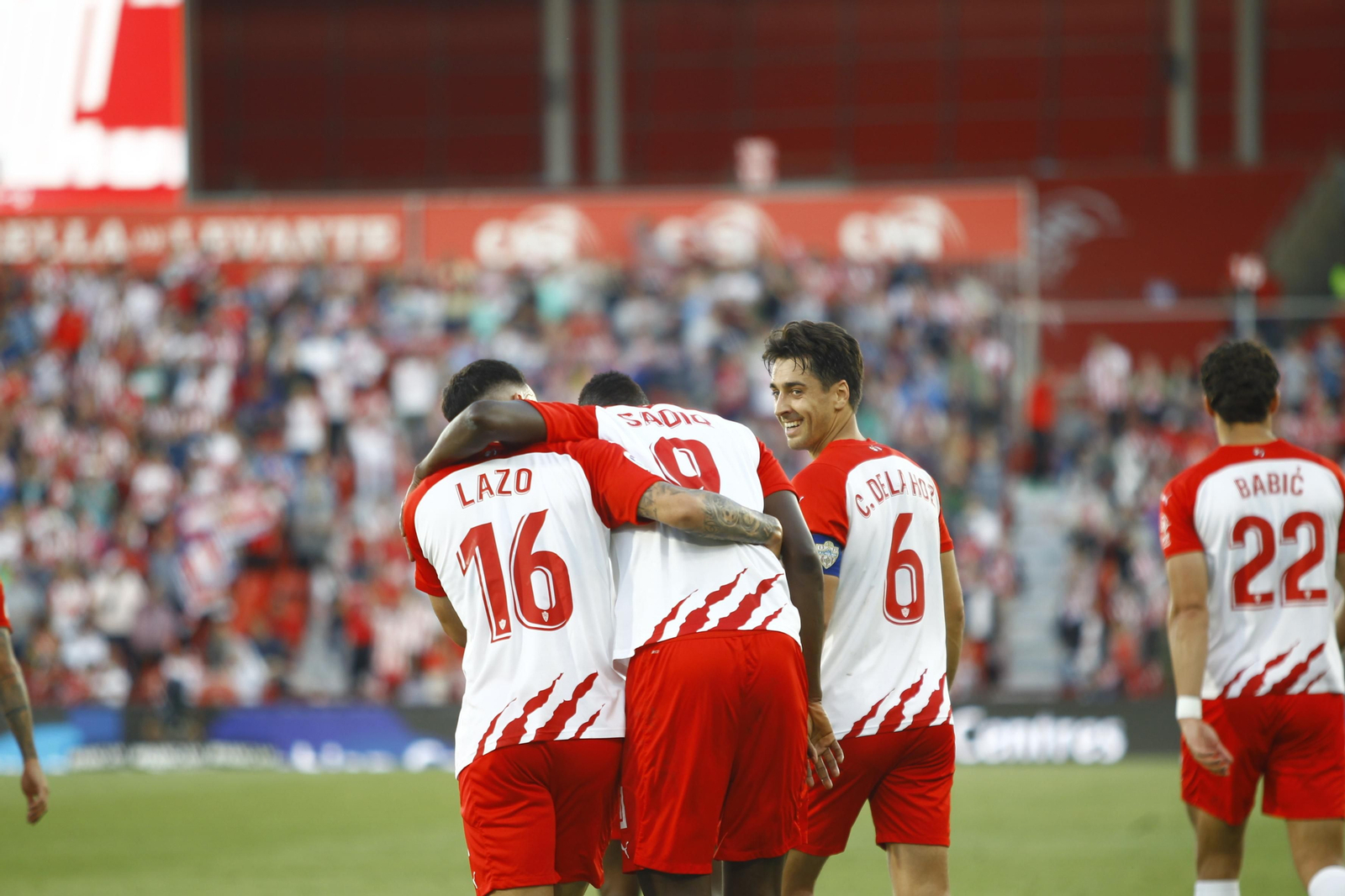 Imágenes del partido U.D. Almería-S.D. Amorebieta