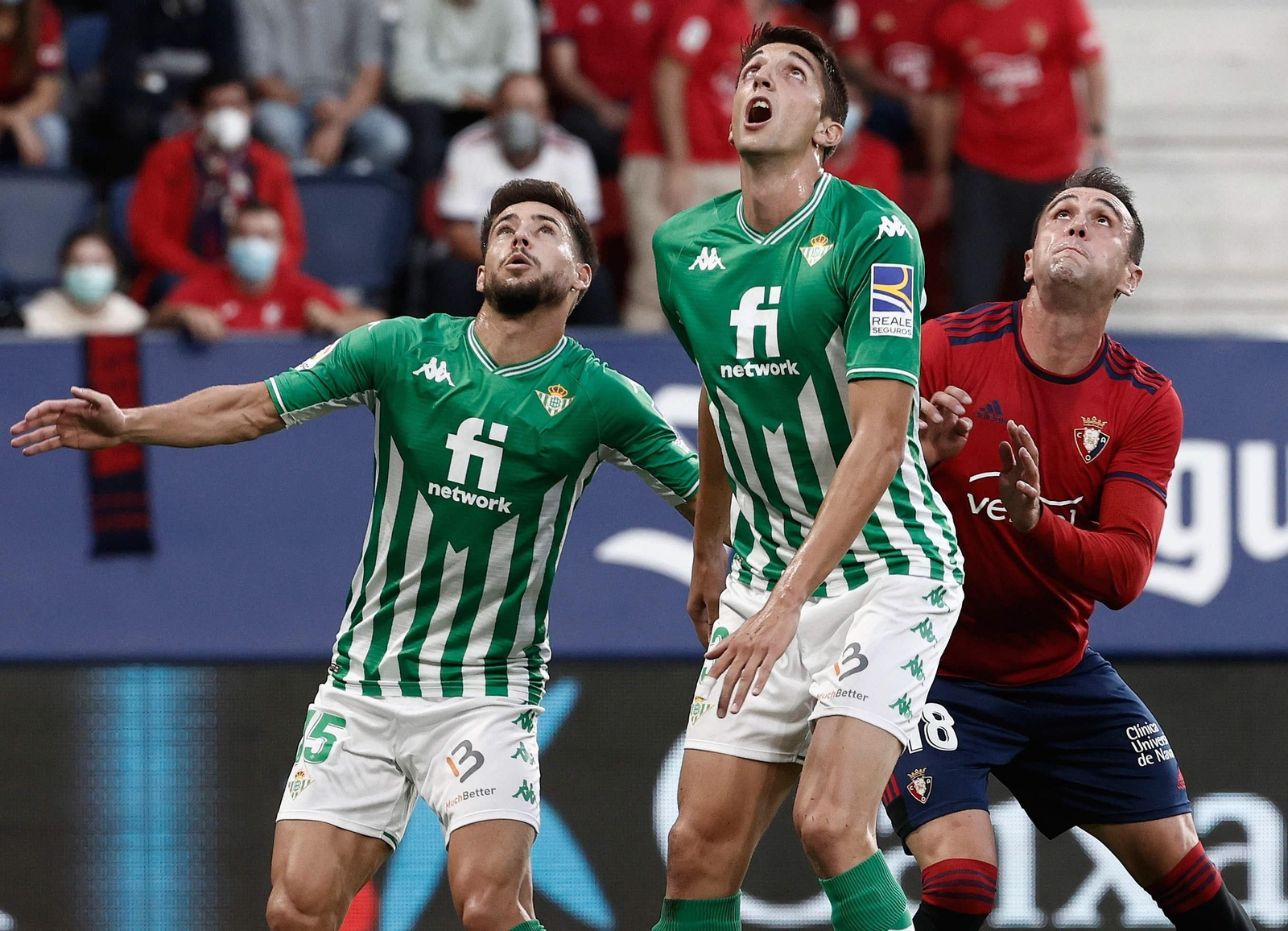 Las imágenes del Osasuna-Betis