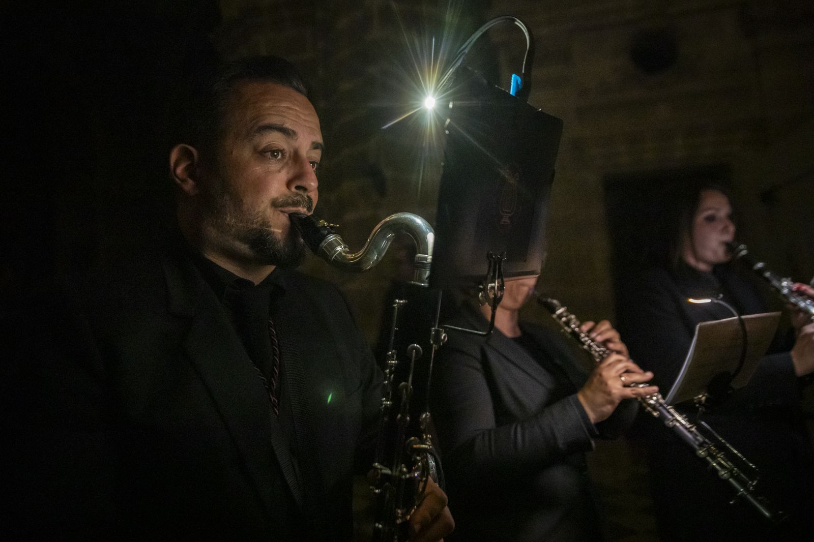 Así fue el viacrucis del Cristo de la Viga por el interior de la Catedral de Jerez