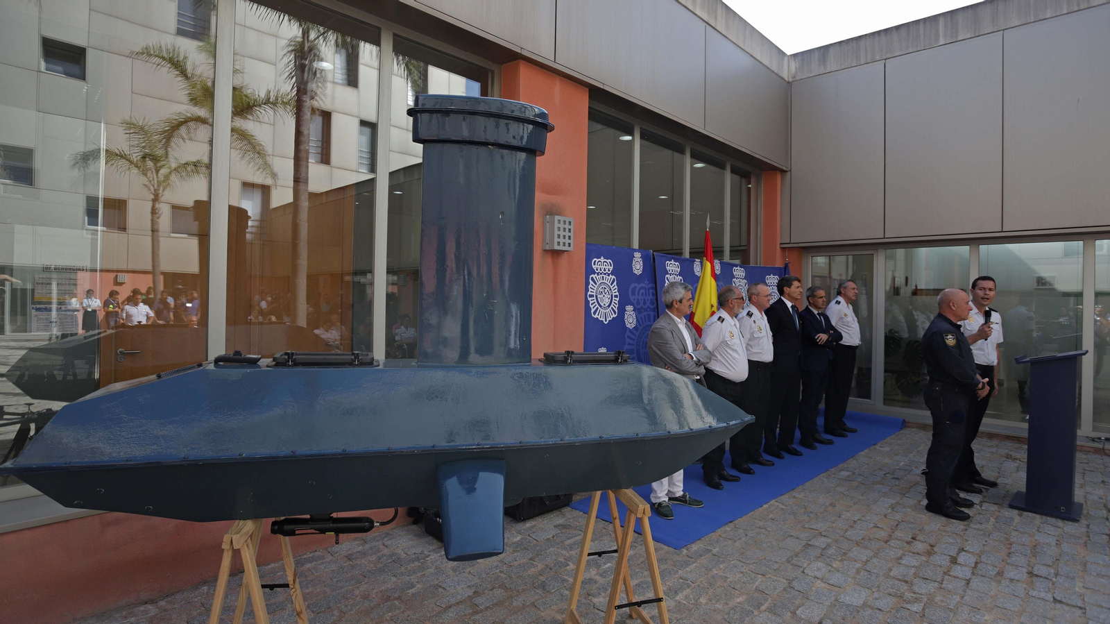 Fotos de los 'narcodrones' incautados por la Policía Nacional en Algeciras Fotos de los 'narcodrones' incautados por la Policía Nacional en Algeciras