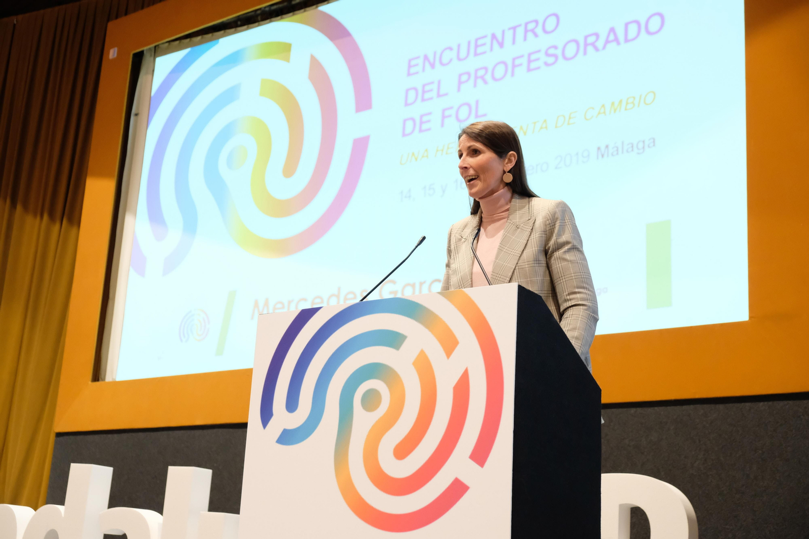 Mercedes García Paine en un acto reciente.