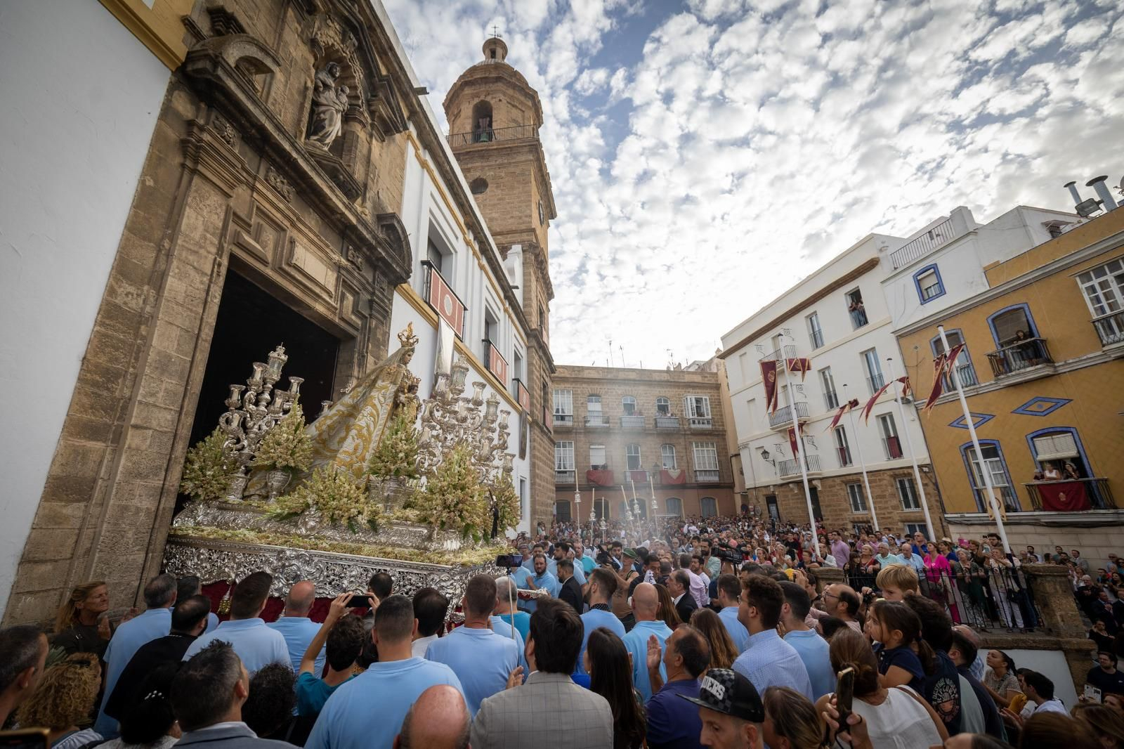 Las imágenes de la procesión de la Virgen del Rosario, Patrona de Cádiz