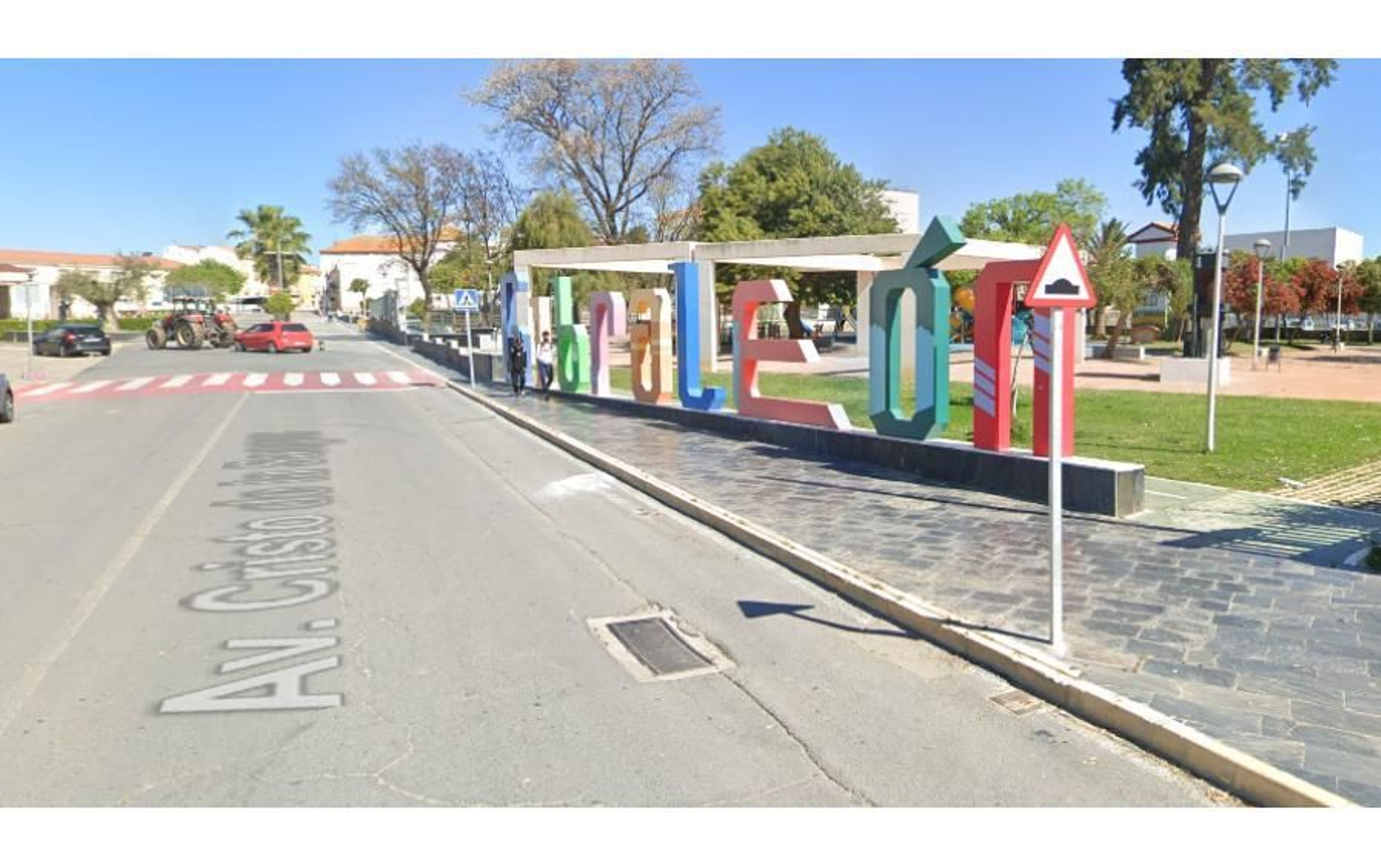 Avenida Cristo de la Sangre donde se produjo el atropello.