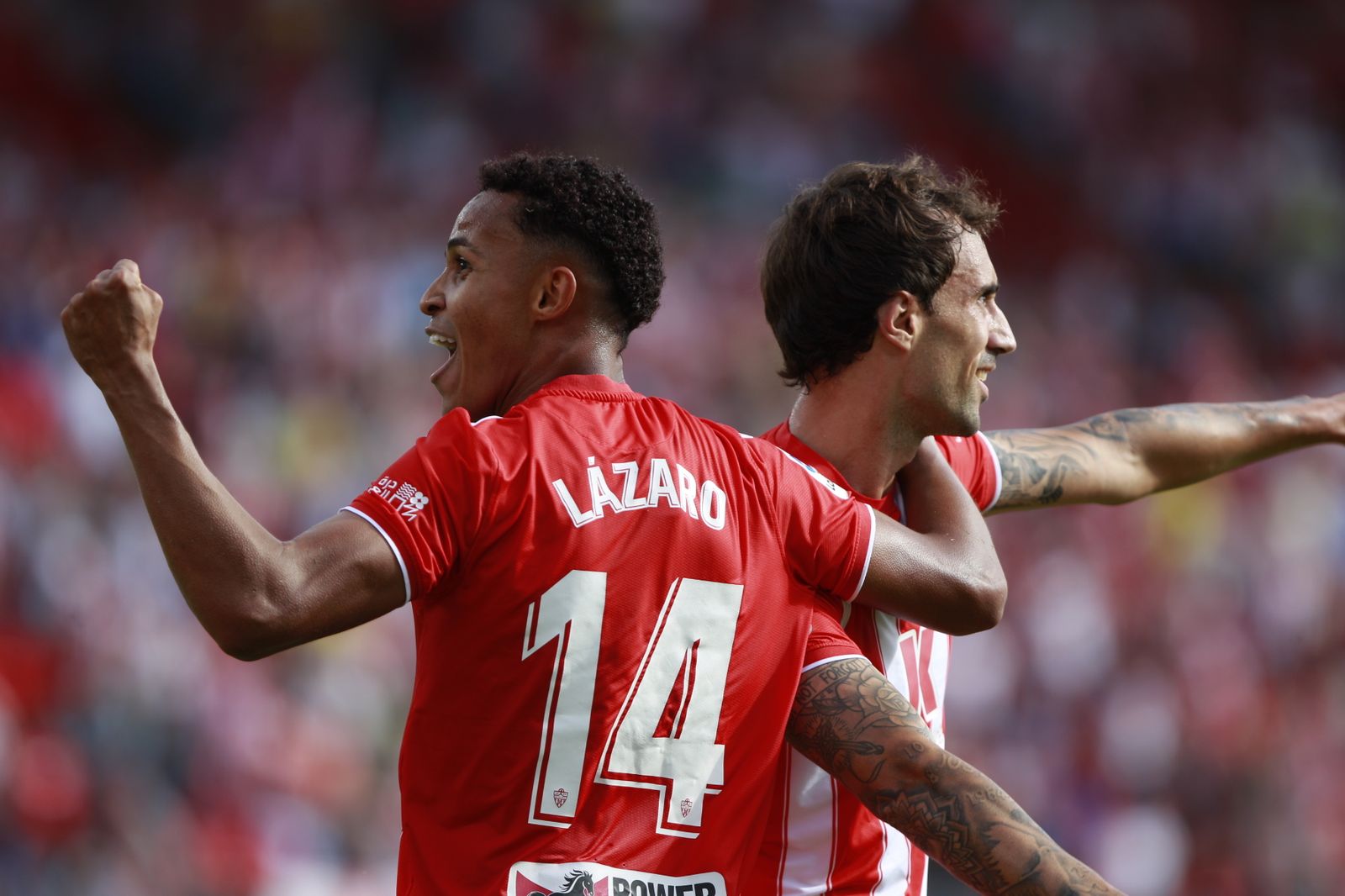 Fotogalería del partido U.D. Almería-R.C. Celta de Vigo