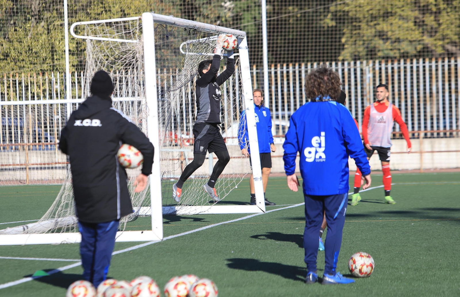 Primer entrenamiento de 2025 del Xerez CD