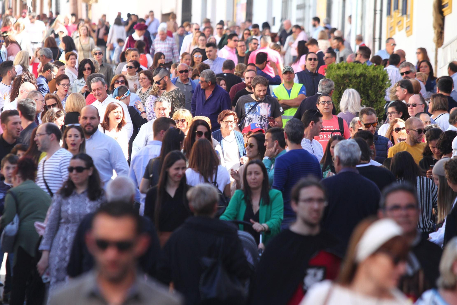 Imágenes del desfile de la XIX Feria Medieval del Descubrimiento, en Palos de la Frontera