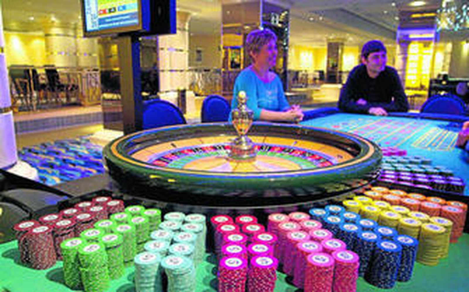 Una imagen del Casino, tomada en una jornada de ensayo y puertas abiertas realizada antes de su inauguración, en 2006.