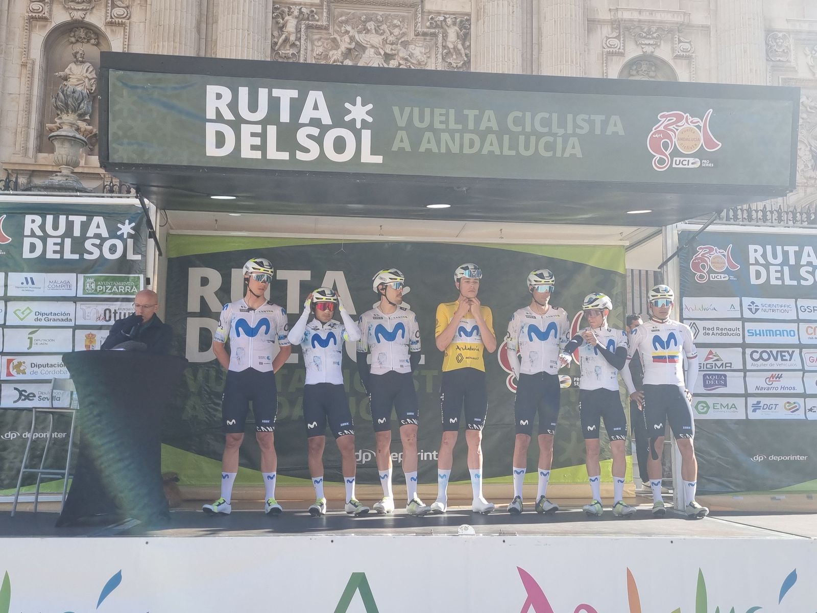 En imágenes: Jaén, espectacular escenario de la tercera etapa de la Vuelta a Andalucía - Ruta del Sol