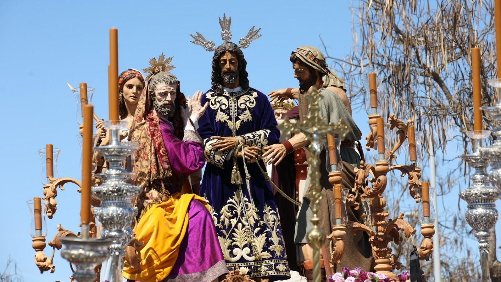 El misterio de la hermandad de Pasión.