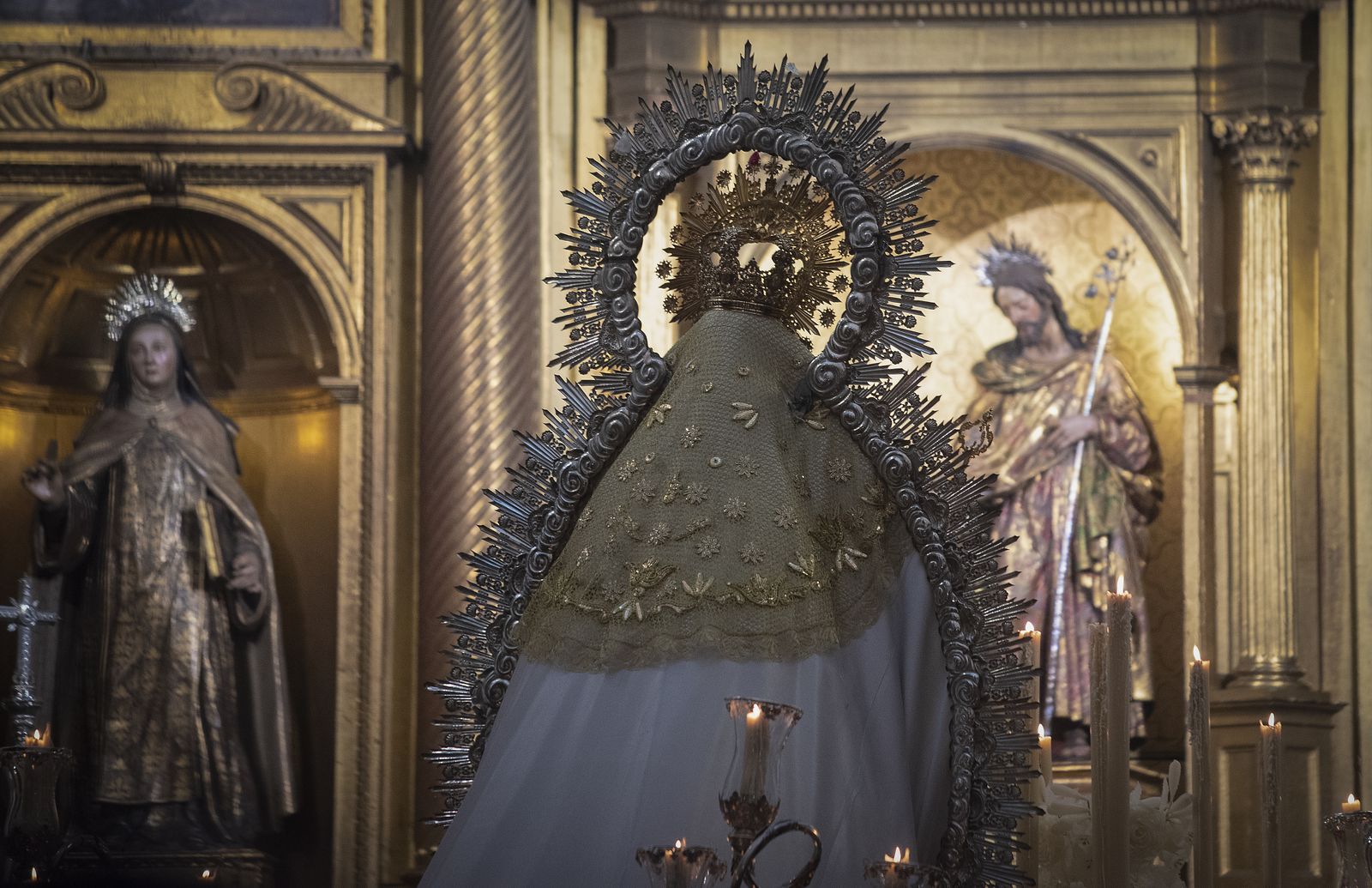 Las imágenes de la procesión de la Virgen de las Nieves