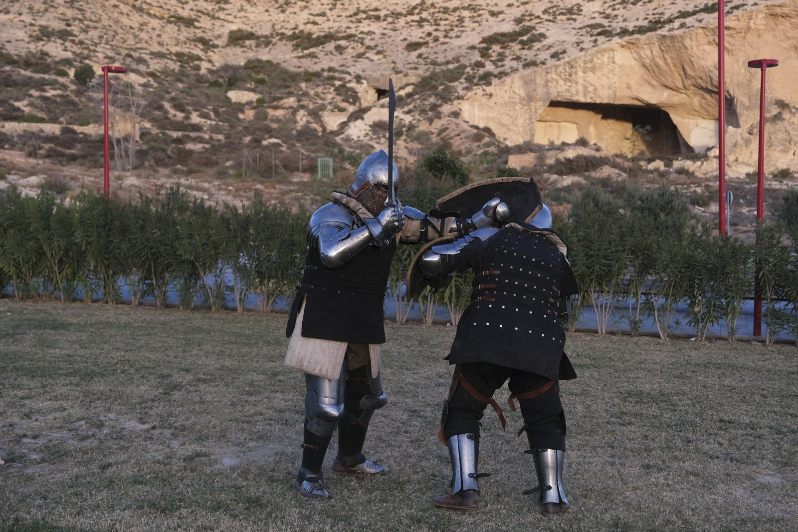 Fotogalería de los combates medievales en Almería