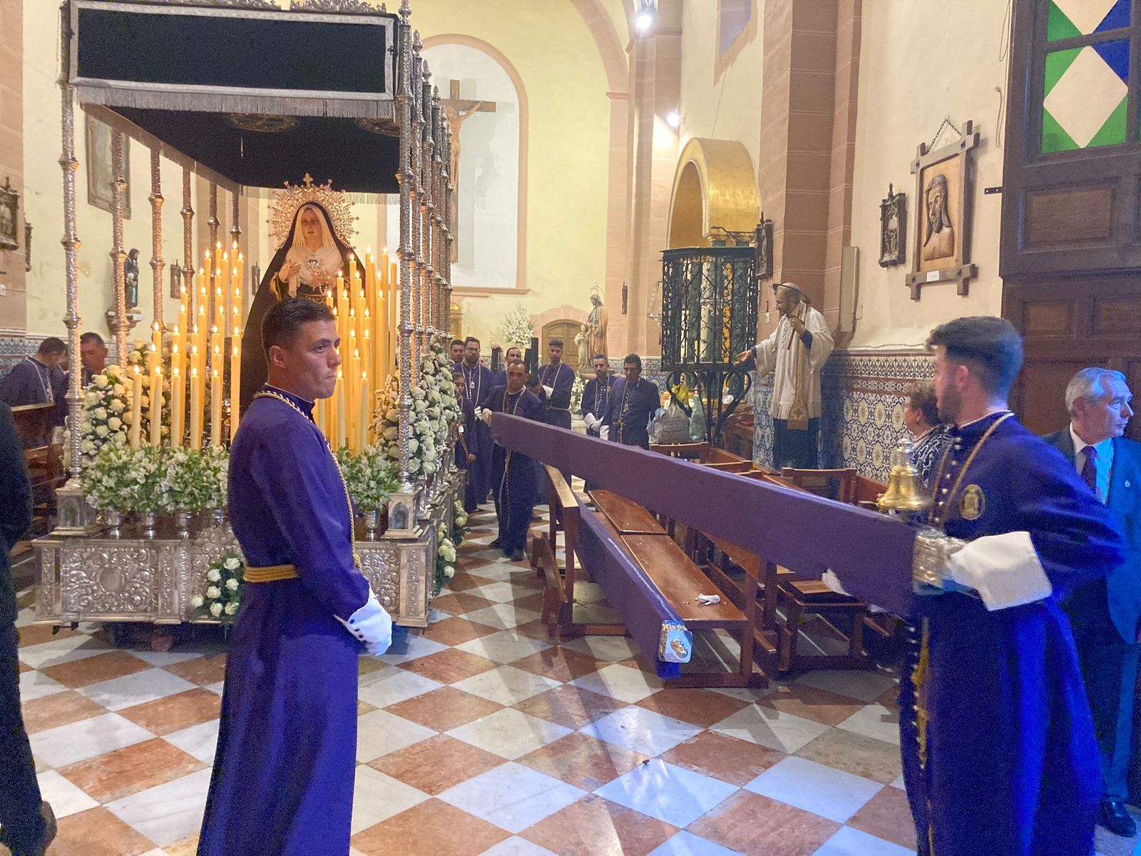 Martes Santo en Montoro: La Vera Cruz, el Imperio Romano y la Flagelación, en imágenes