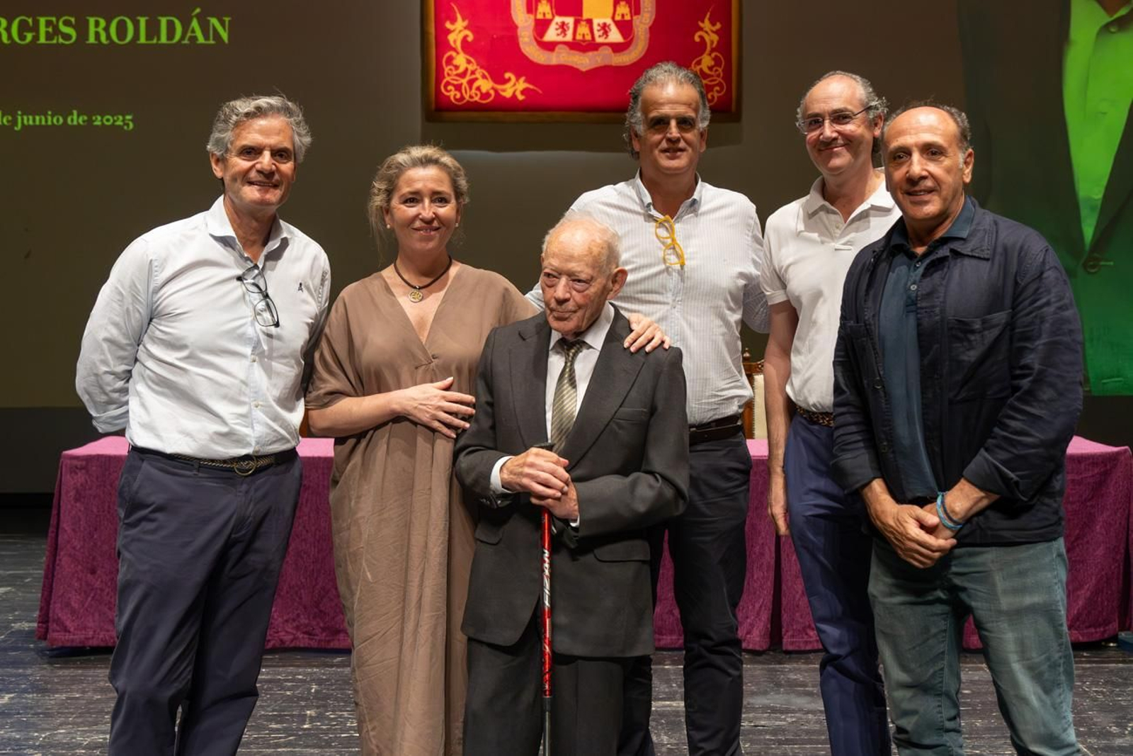 Entrega de la Medalla de Oro de la Ciudad a Luis Berges