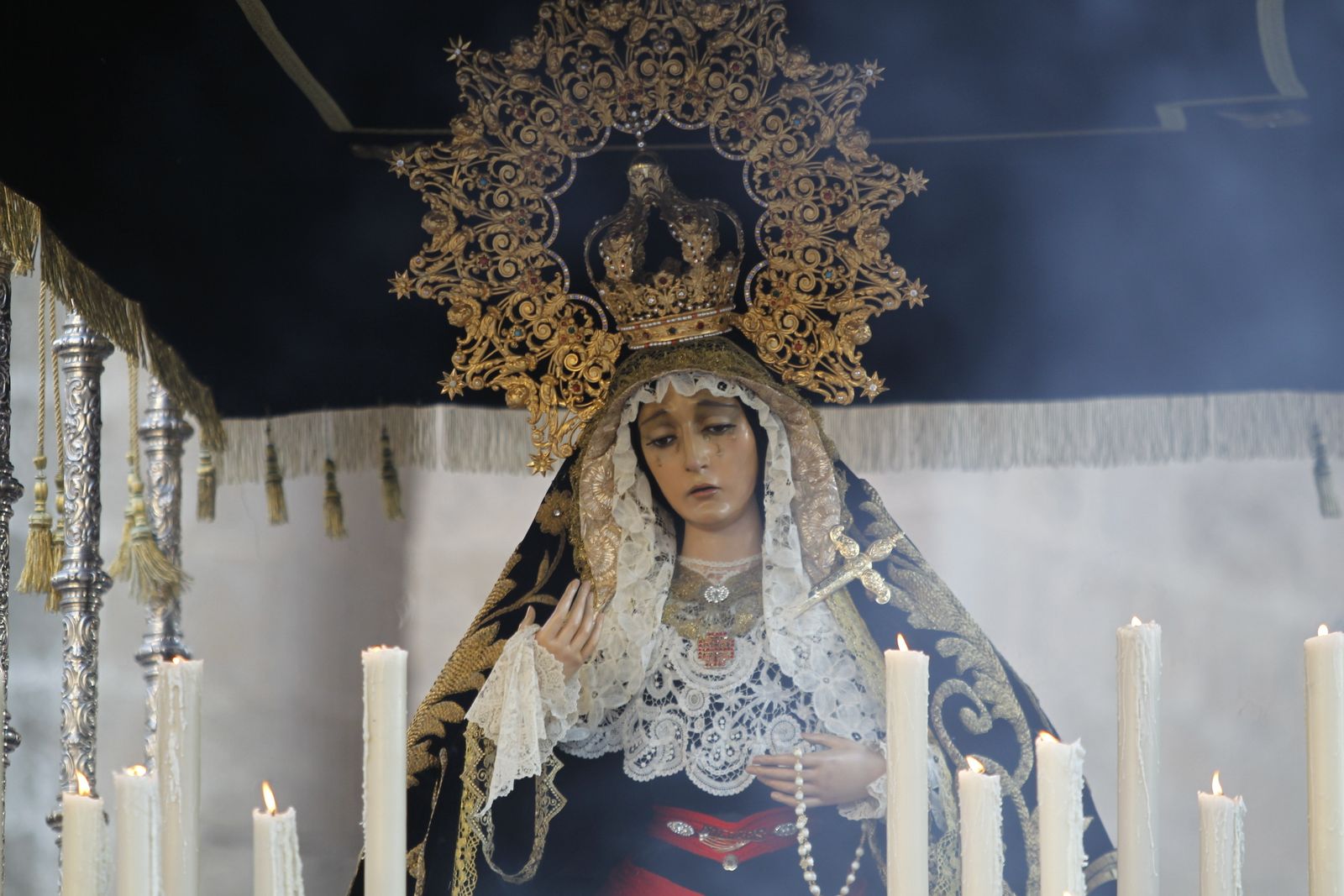 Imágenes de la Procesión del Entierro, Viernes Santo. Semana Santa Almería 2019