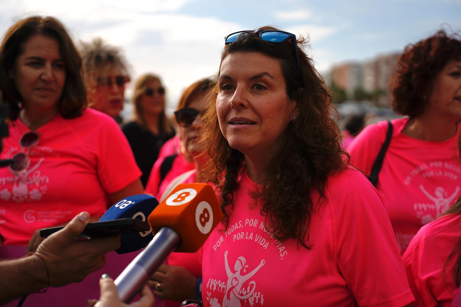 Algeciras respalda la XII Marcha contra el Cáncer de Mama