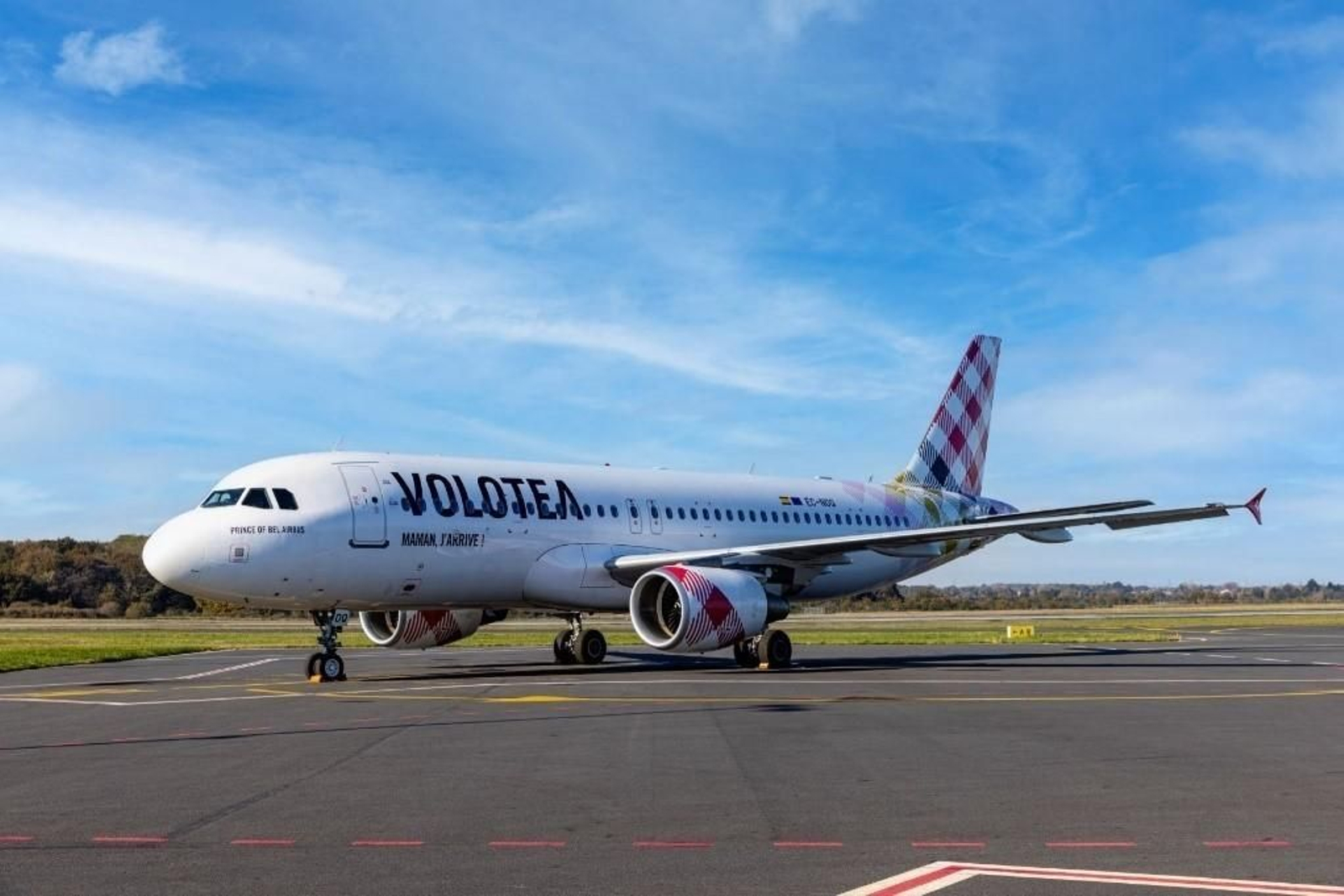 Uno de los aviones de Volotea