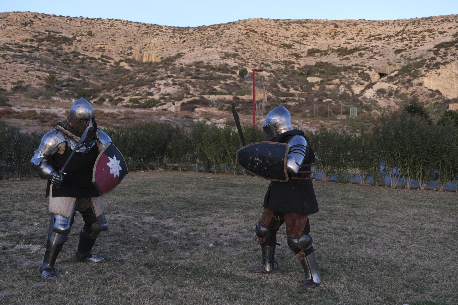 Fotogalería de los combates medievales en Almería