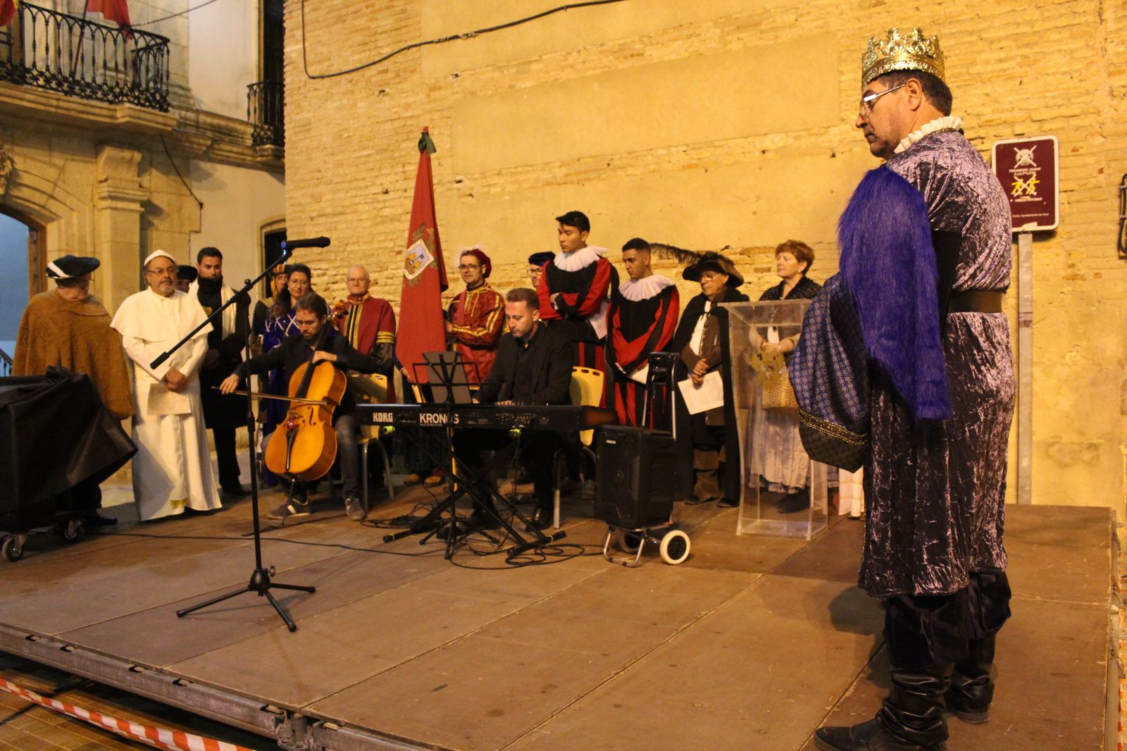 Representación histórica del Terremoto de Vera de 1518