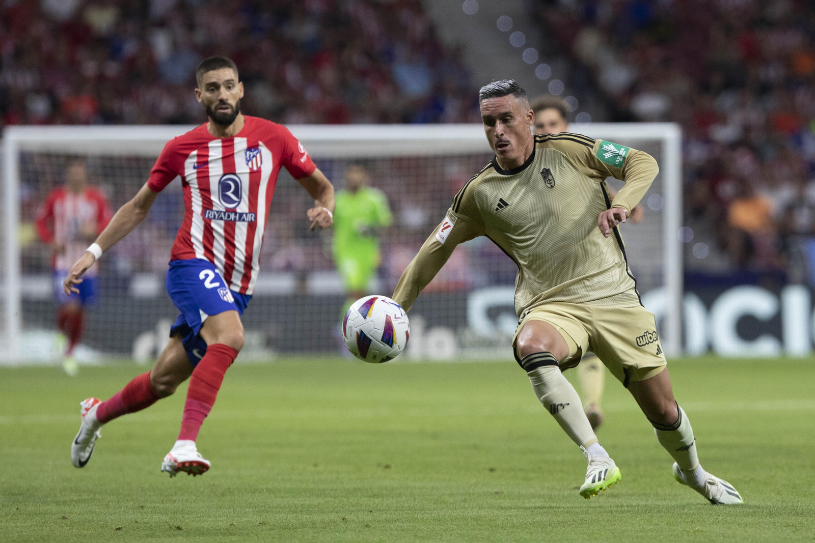 Callejón en el duelo ante el Atlético de Madrid.