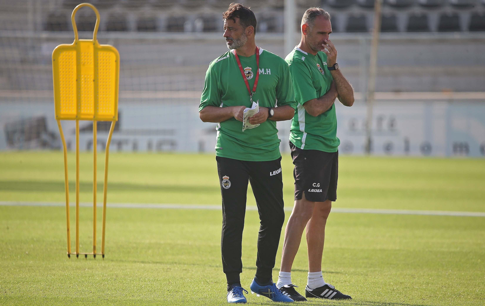 El entrenamiento de la Balona, en imágenes