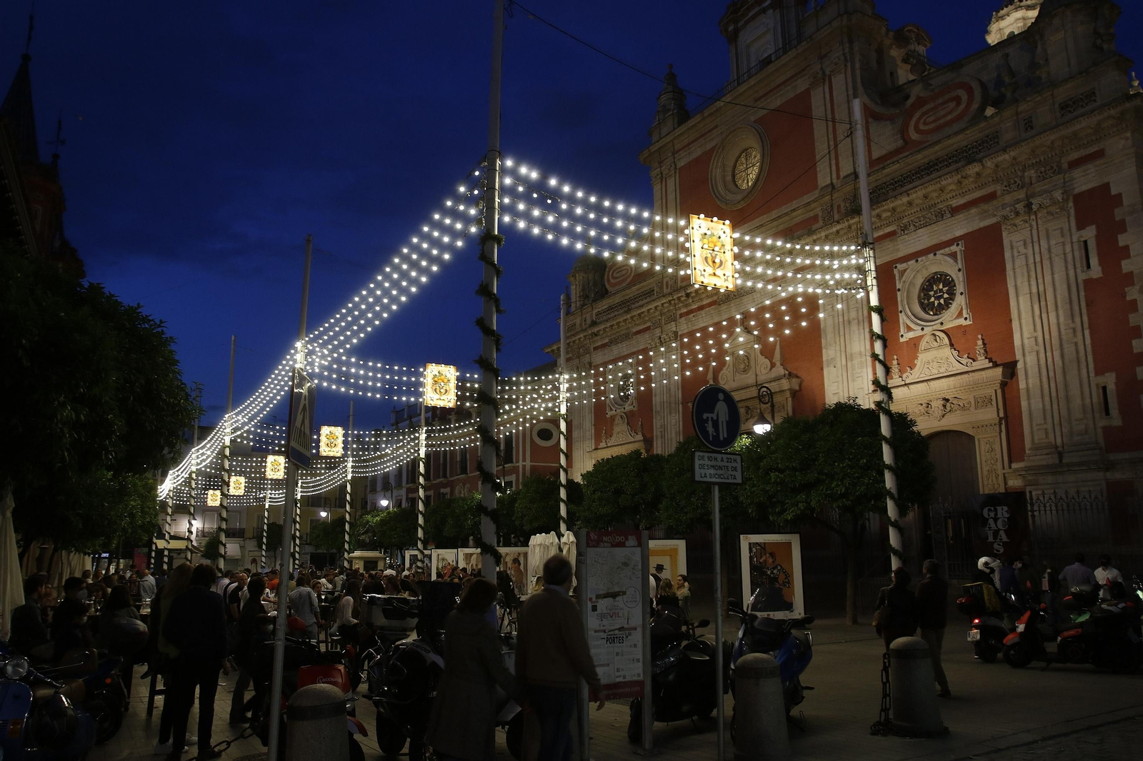 Alumbrado de Feria en San Francisco y el Salvador