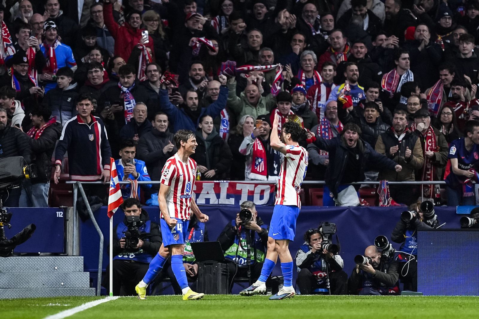 Las fotos del Atlético de Madrid-Tottenham