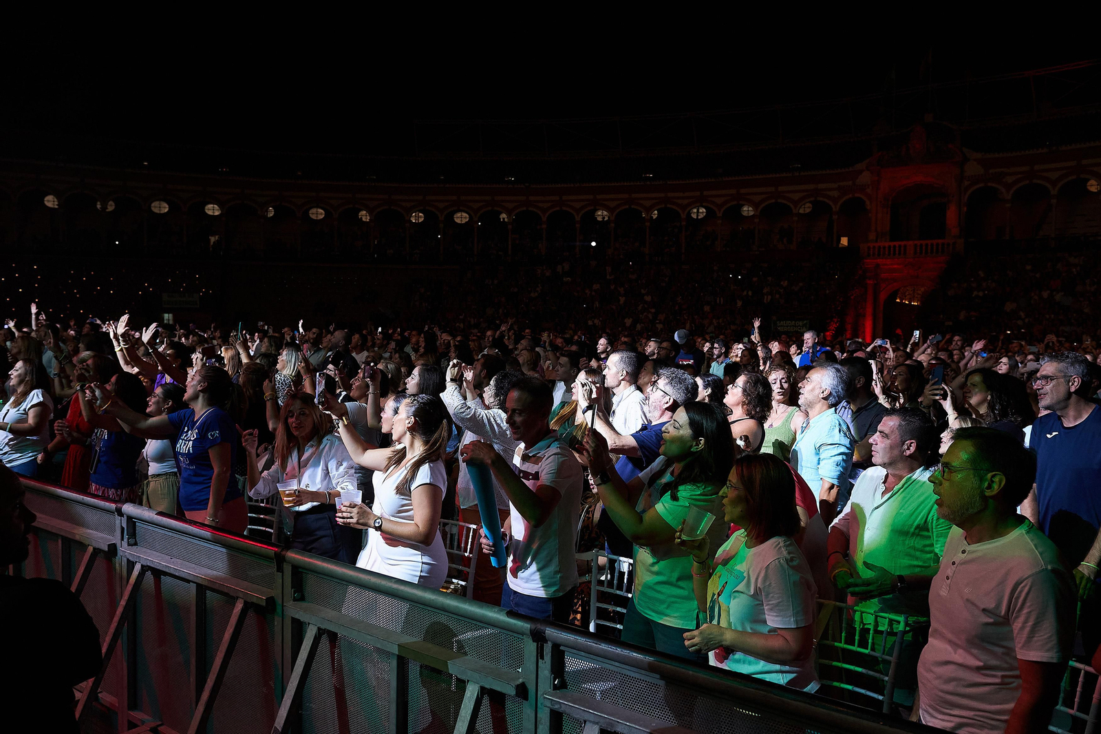 Las fotos del concierto de Carlos Rivera en La Maestranza de Sevilla