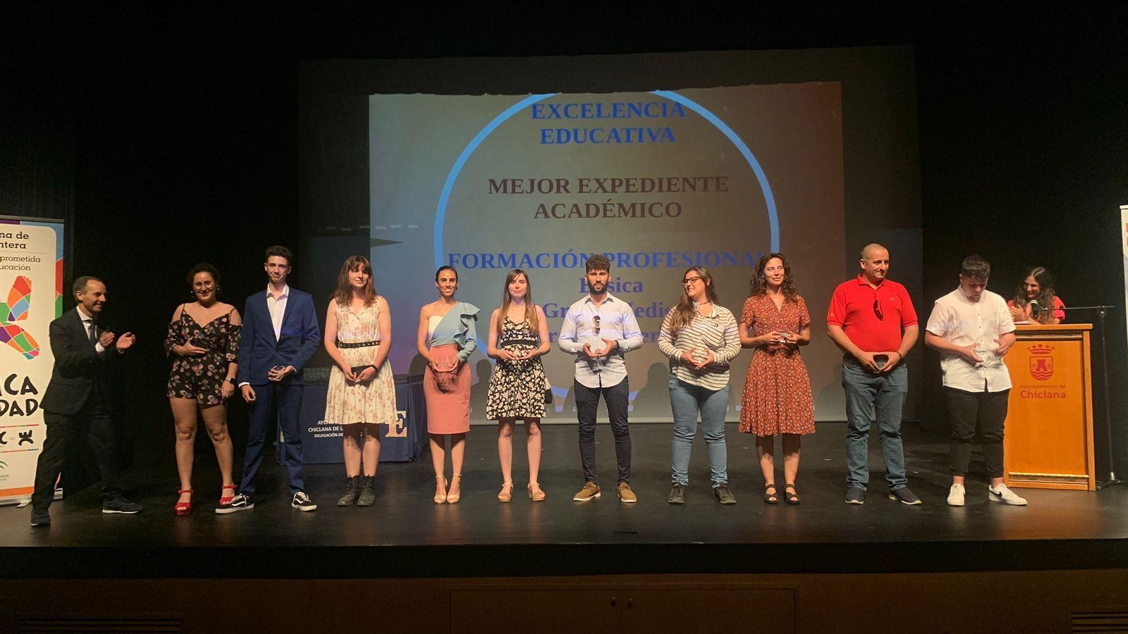 El alumnado reconocido en Formación Profesional.