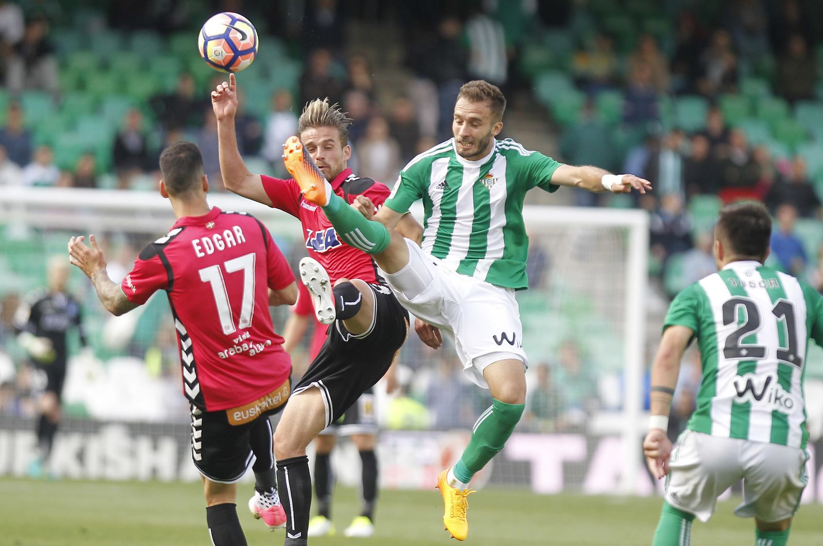 El Real Betis-Alavés, en imágenes