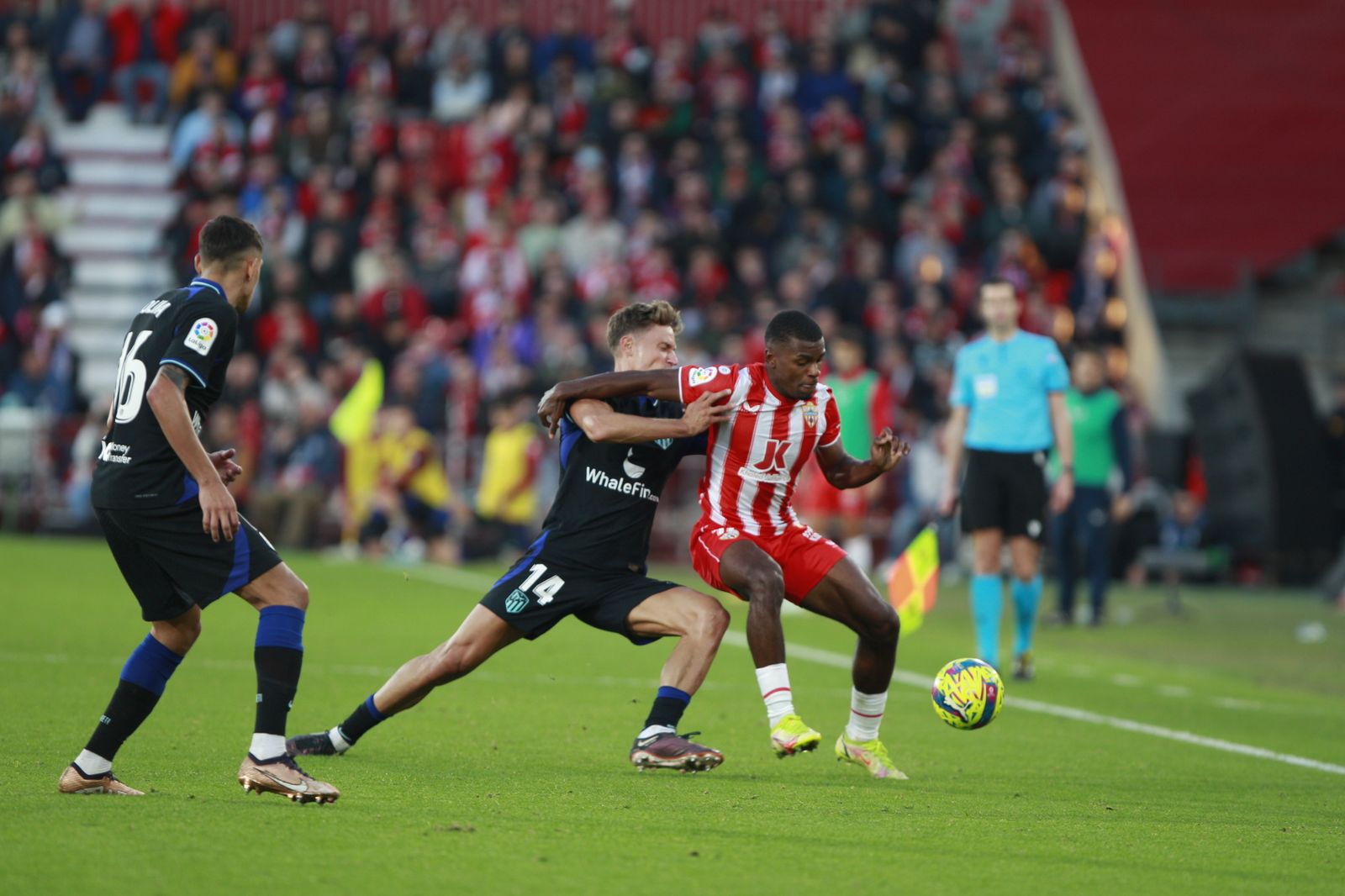 Imágenes del partido U.D. Almería-Atlético de Madrid