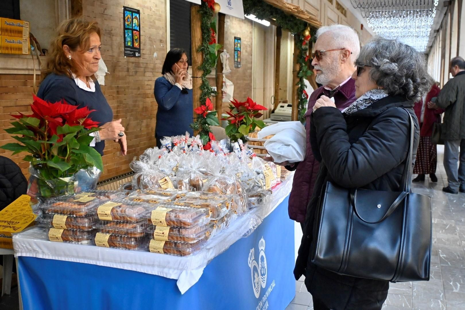 Muestra de dulces en Gran Vía.