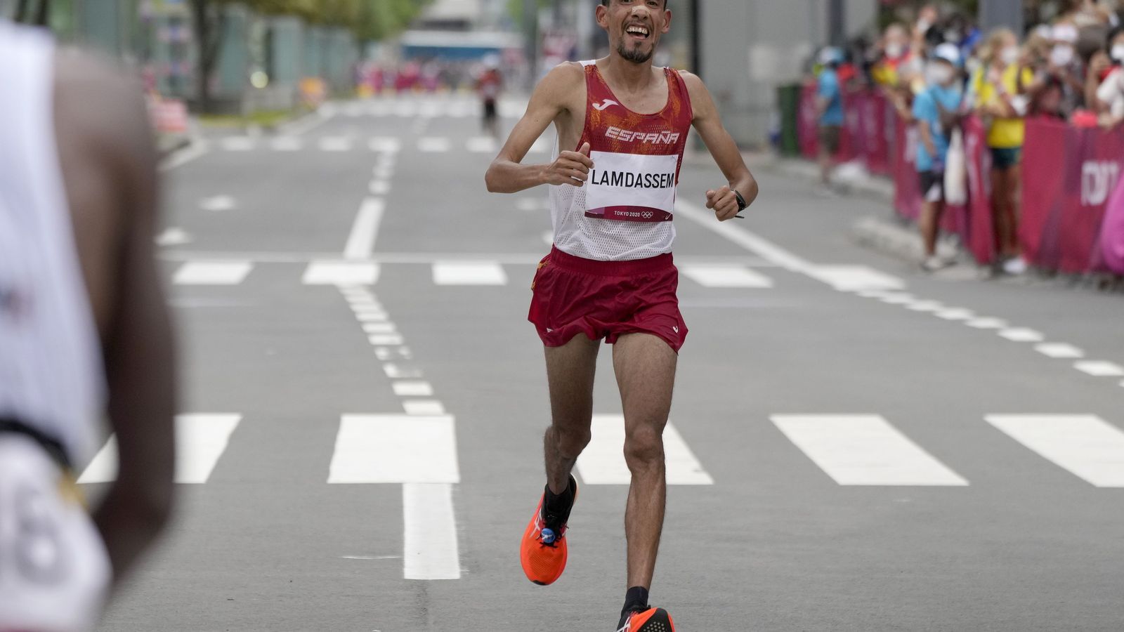 Ayad Lamdassen, en Tokio.