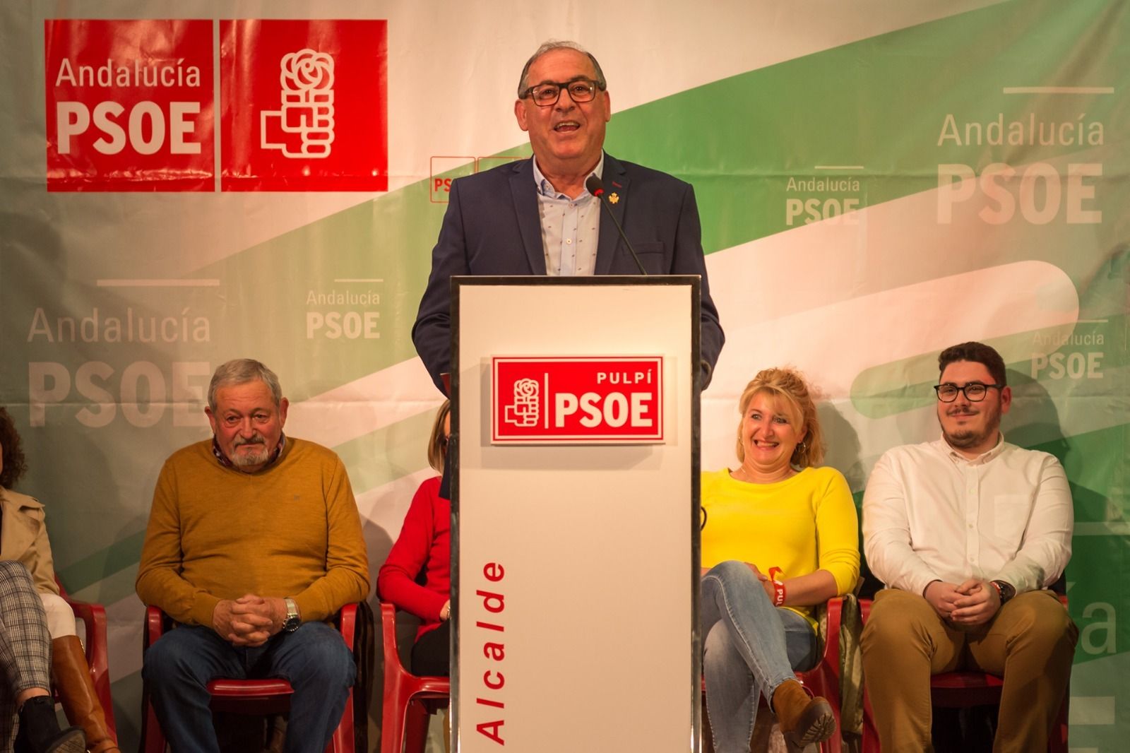 Luis Cáceres, candidato del PSOE a la Alcaldía de Pulpí.
