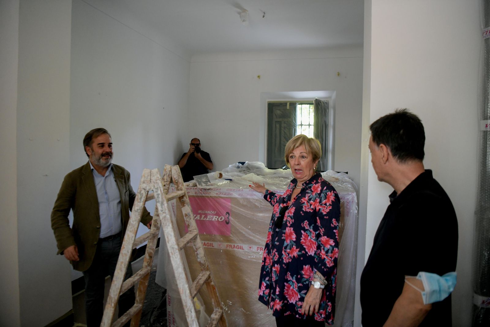 Imagen de la visita a la Huerta de San Vicente de Granada