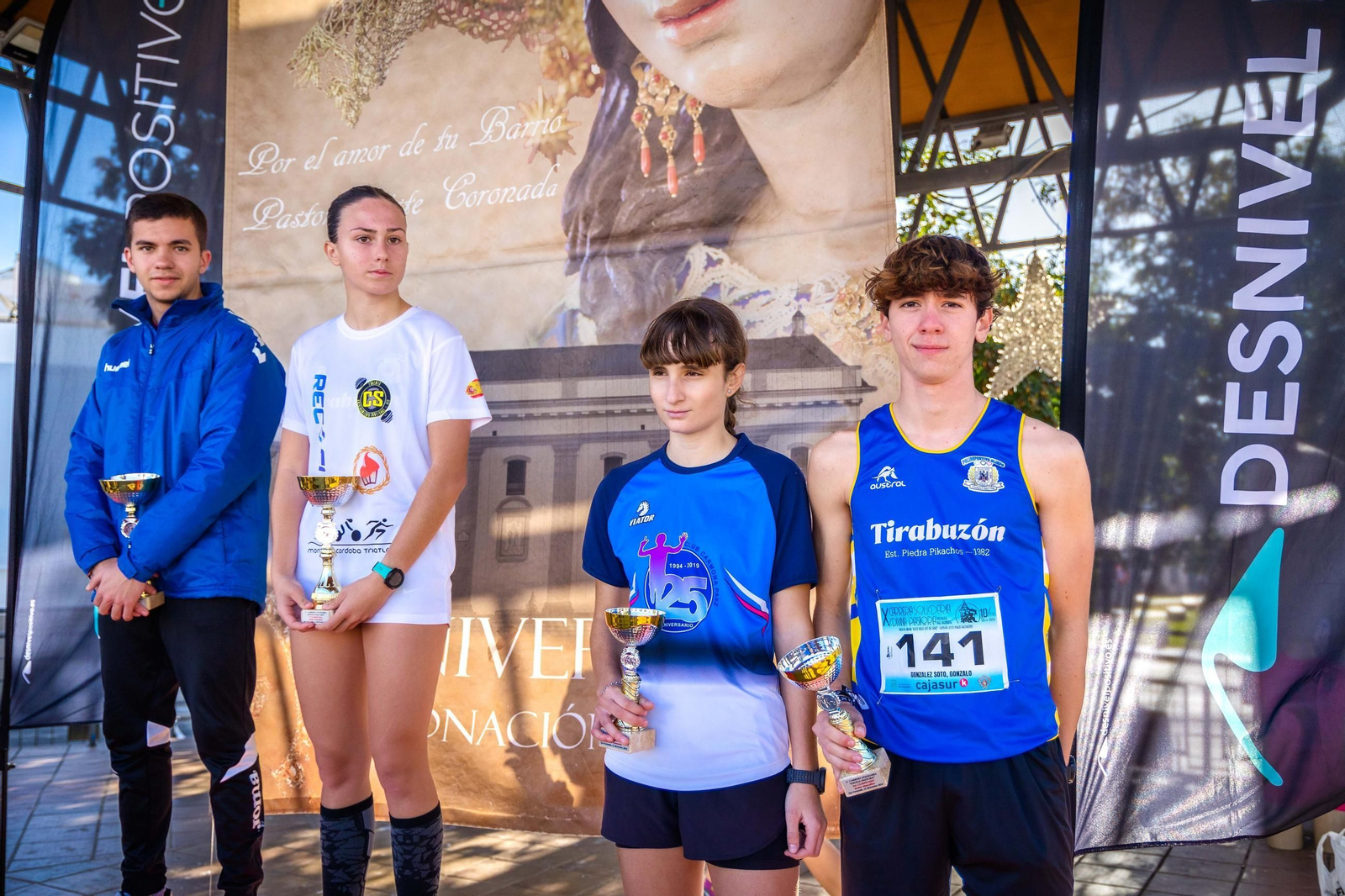 Gran ambiente en la Carrera Solidaria de la Divina Pastora en San Fernando