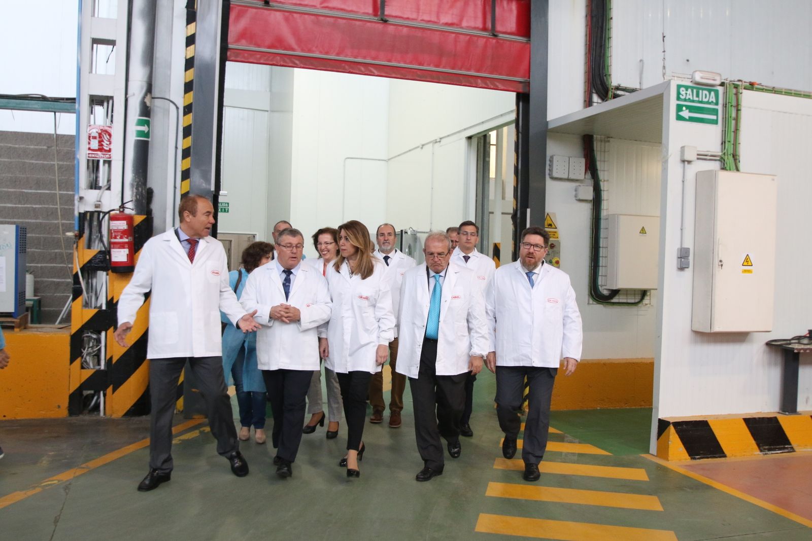 Las imágenes de la visita de Susana Díaz a Almería