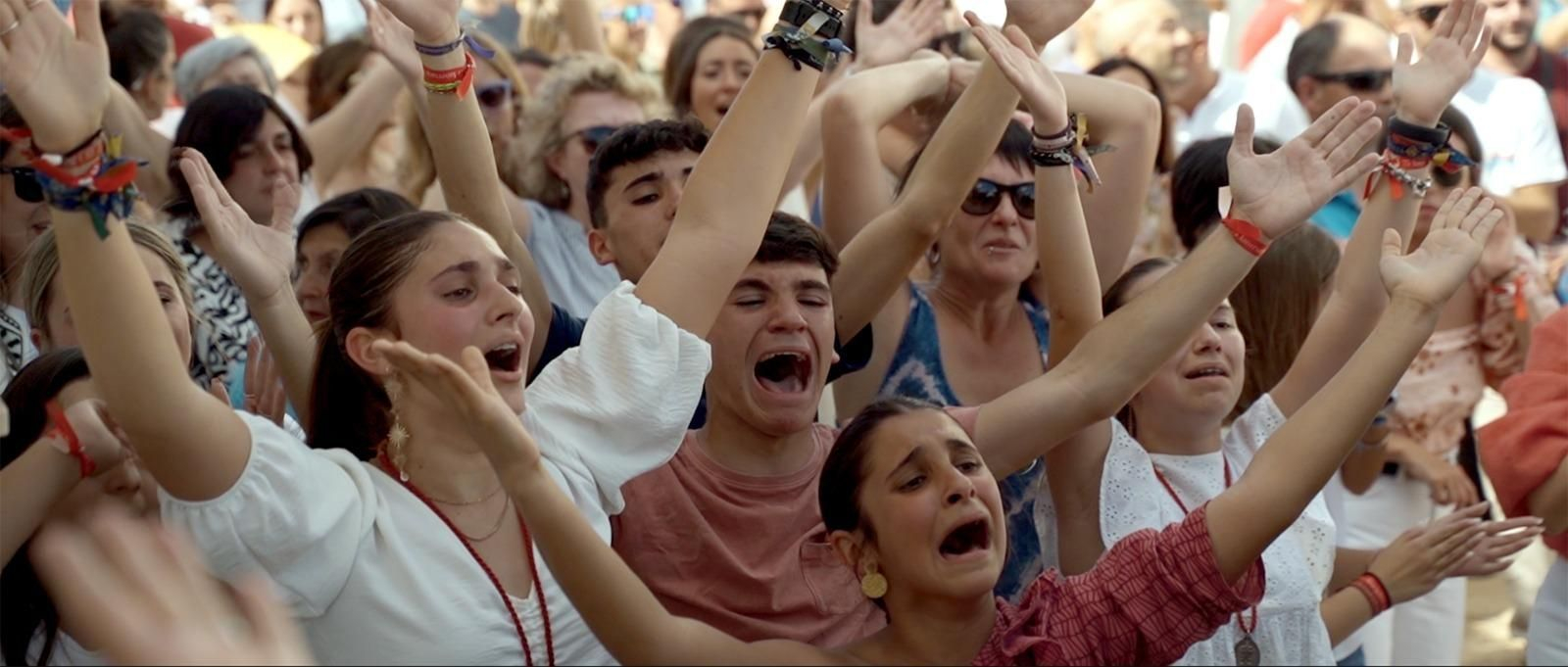 Imagen del documental 'Las bestias del romero'. Imagen del documental 'Las bestias del romero'.