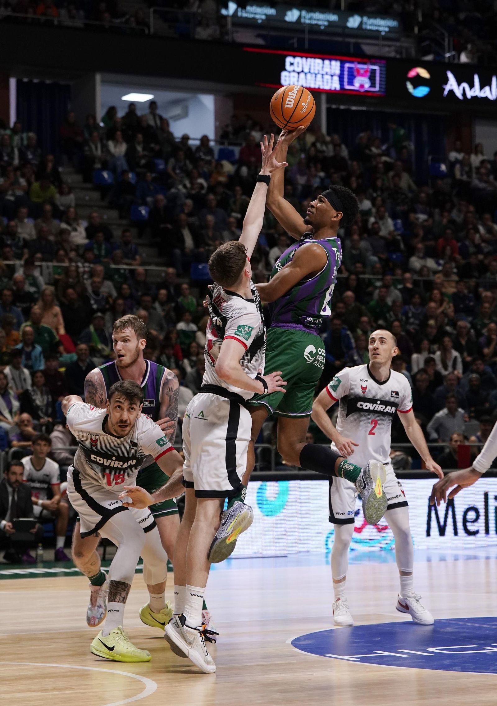 Las imágenes del Unicaja-Covirán Granada