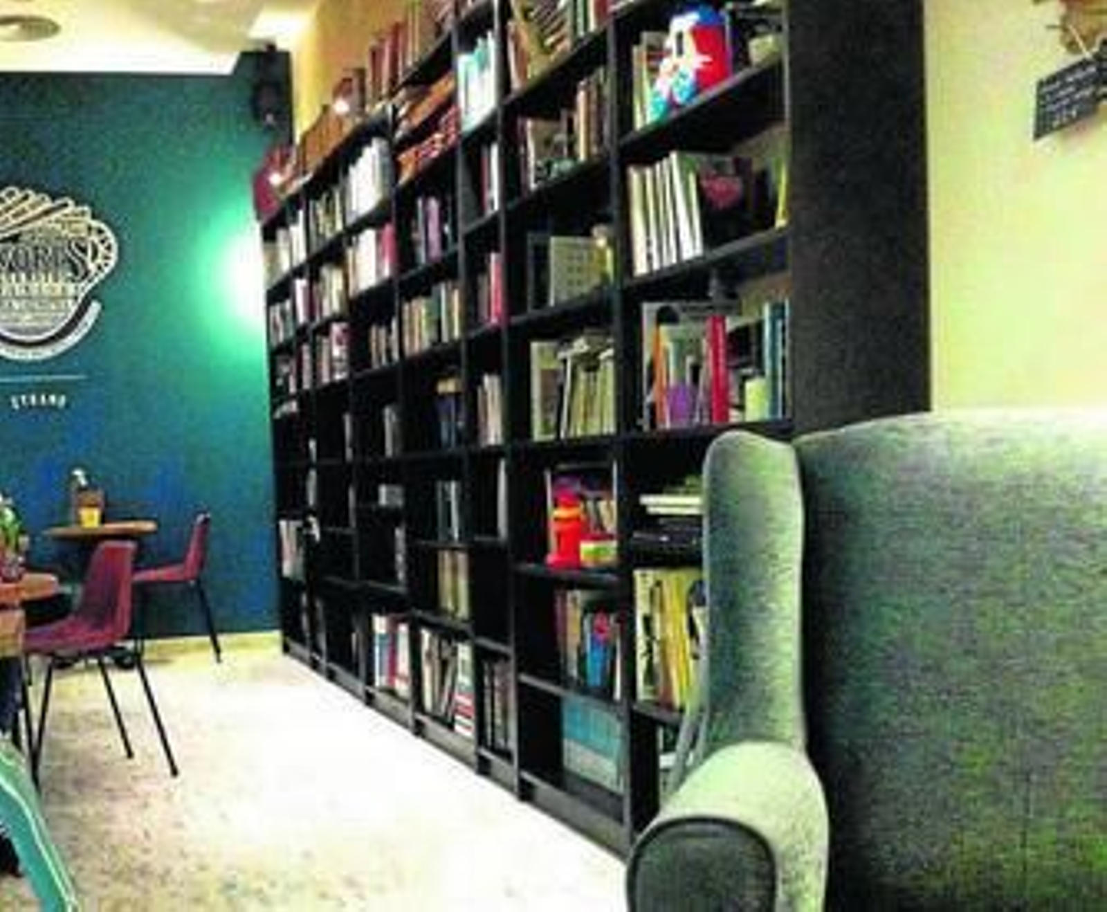 Vista de Café Cyrano donde se harán varias actividades en torno al cine.