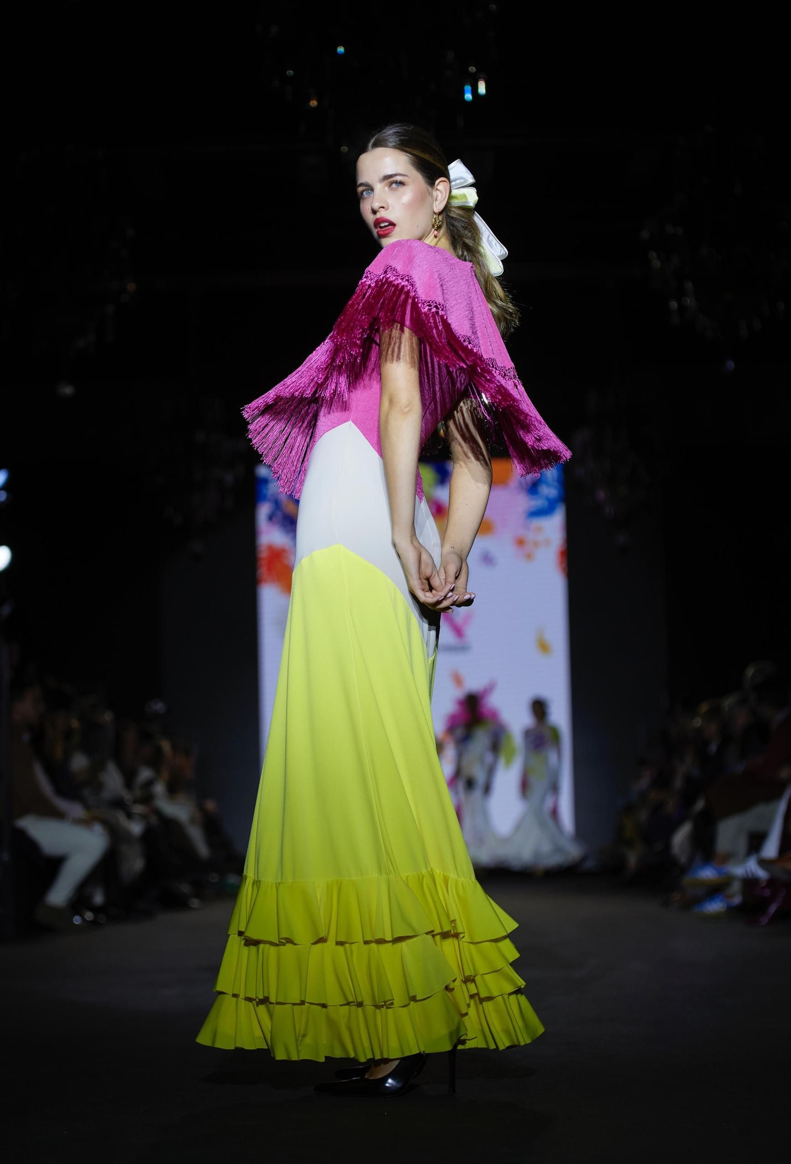 Uno de los diseños de Rafael Levenque en la pasarela We Love Flamenco.