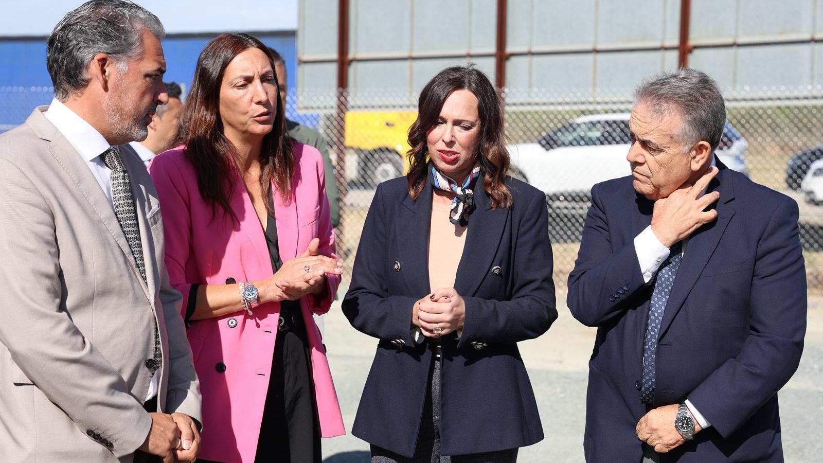 Loles López, Rocío Díaz y Francisco Bella.