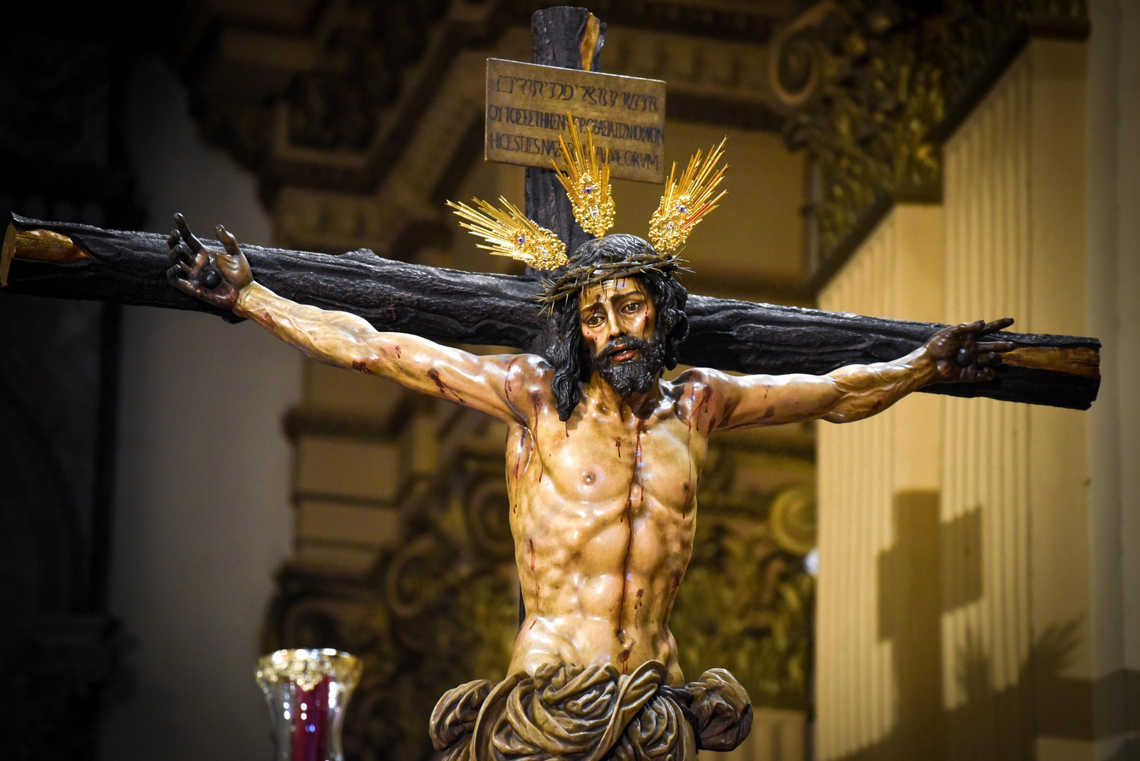 Las imágenes de la Hermandad de La Sed en la Semana Santa de Sevilla 2024