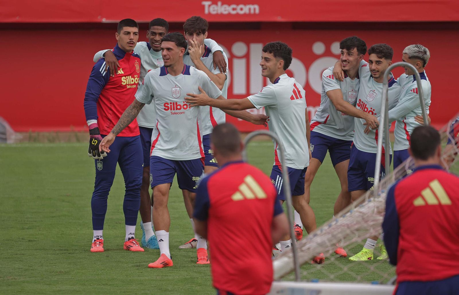 Fotos del entrenamiento de la selección española sub-21 en Algeciras