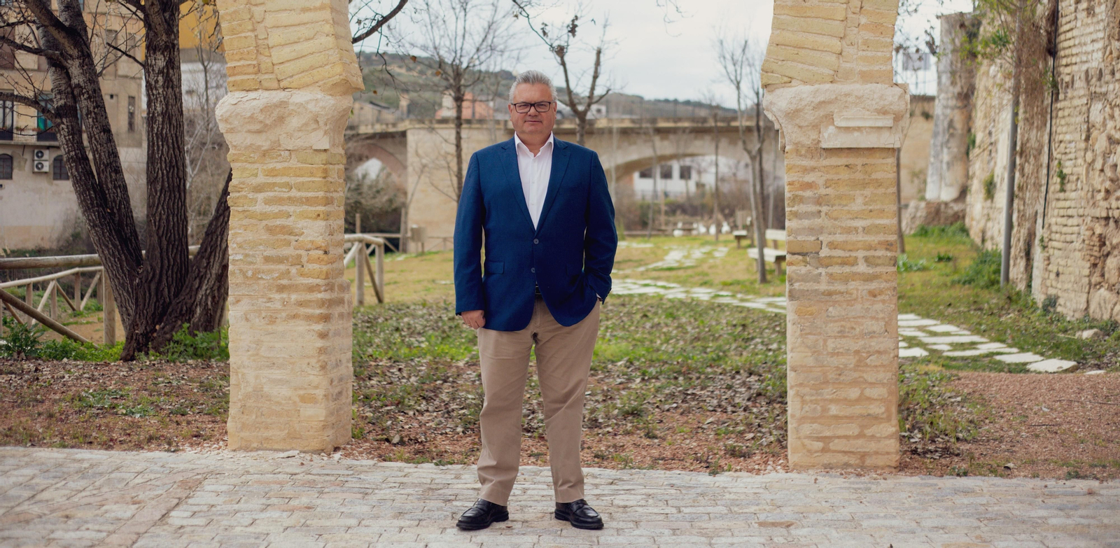 El alcalde de Puente Genil y candidato a la reeleción, Esteban Morales.
